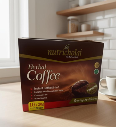 INSTANT HERBAL COFFEE 8-IN-1 –  200g