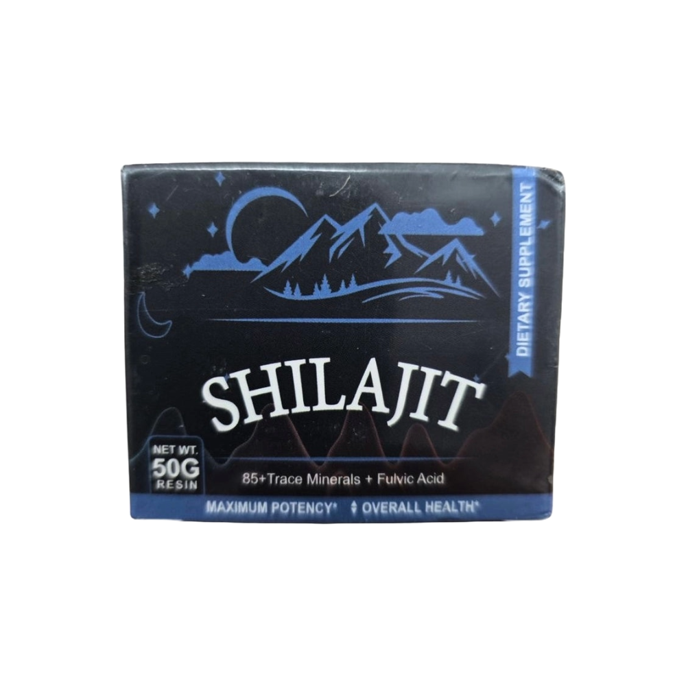 Himalayan Shilajit Resin - Pure Fulvic Acid | Energy, Testosterone & Anti-Aging | 50g